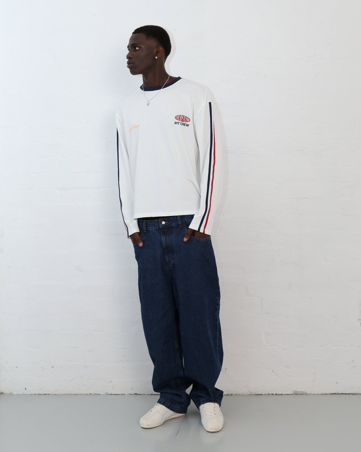 Red Bull Pit Lane / FBF LS Crop Boxy Tee