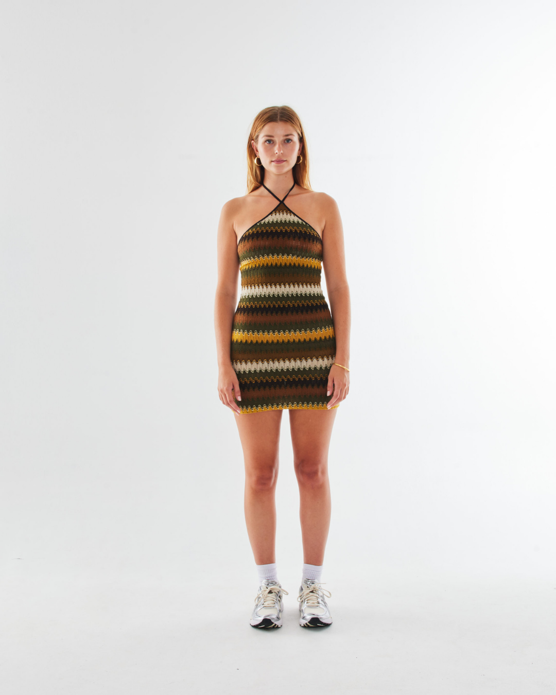 Women's Crochet Mini Dress