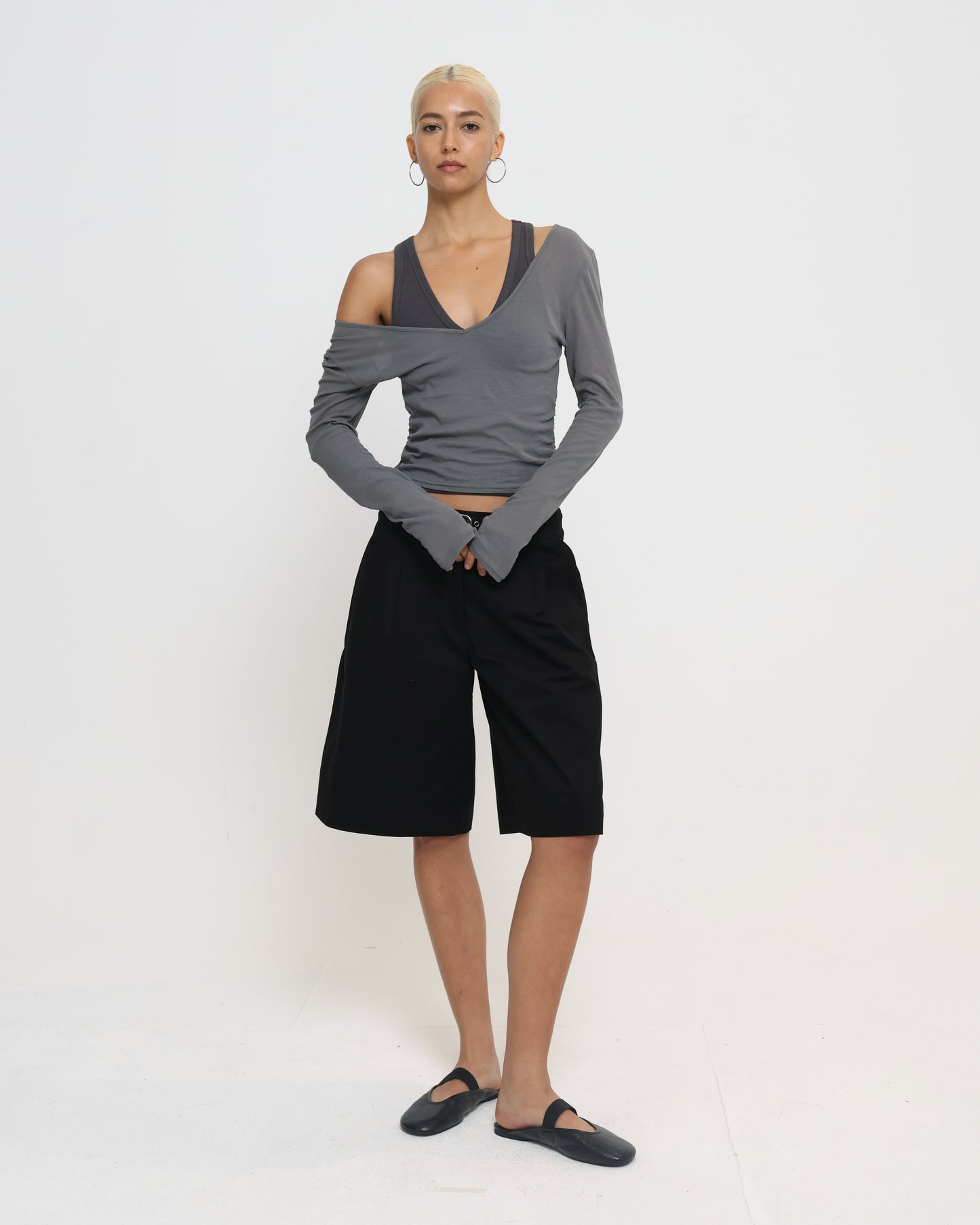 Women's LS Layered Racerback Tank