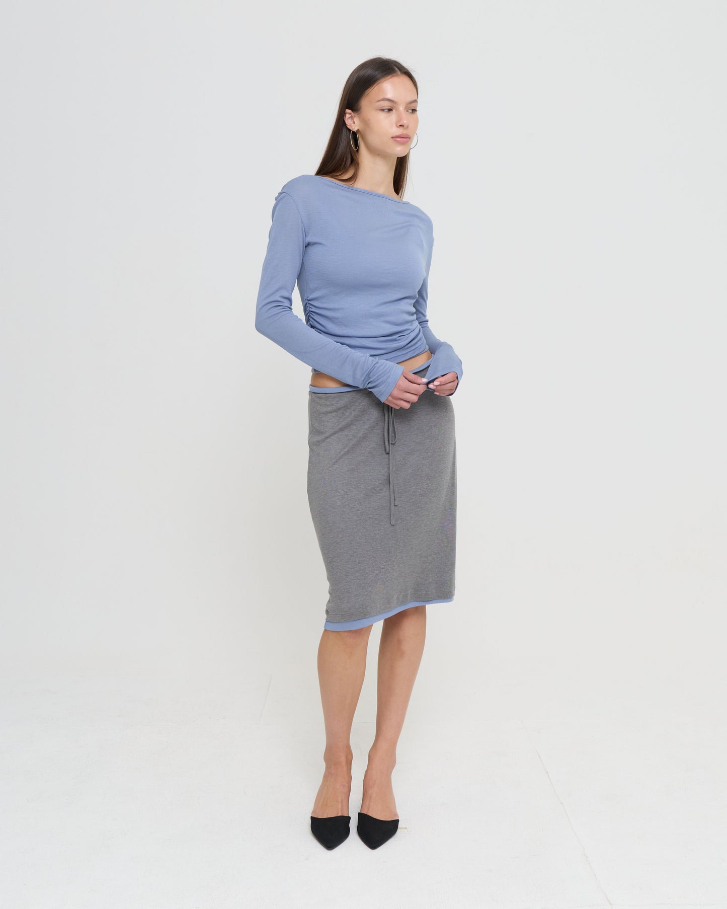 Women's Layered LS Top