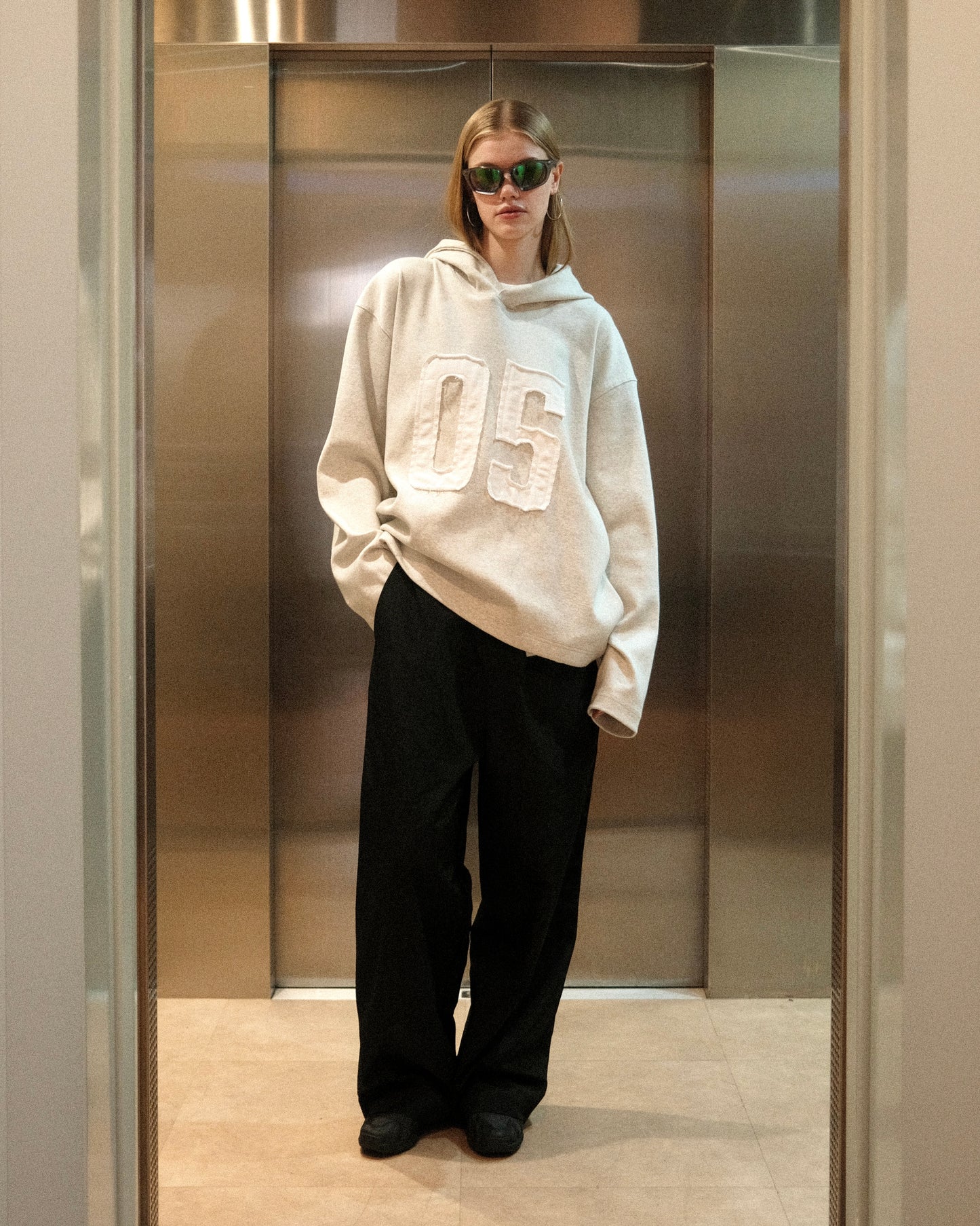 Ribbed Hoodie