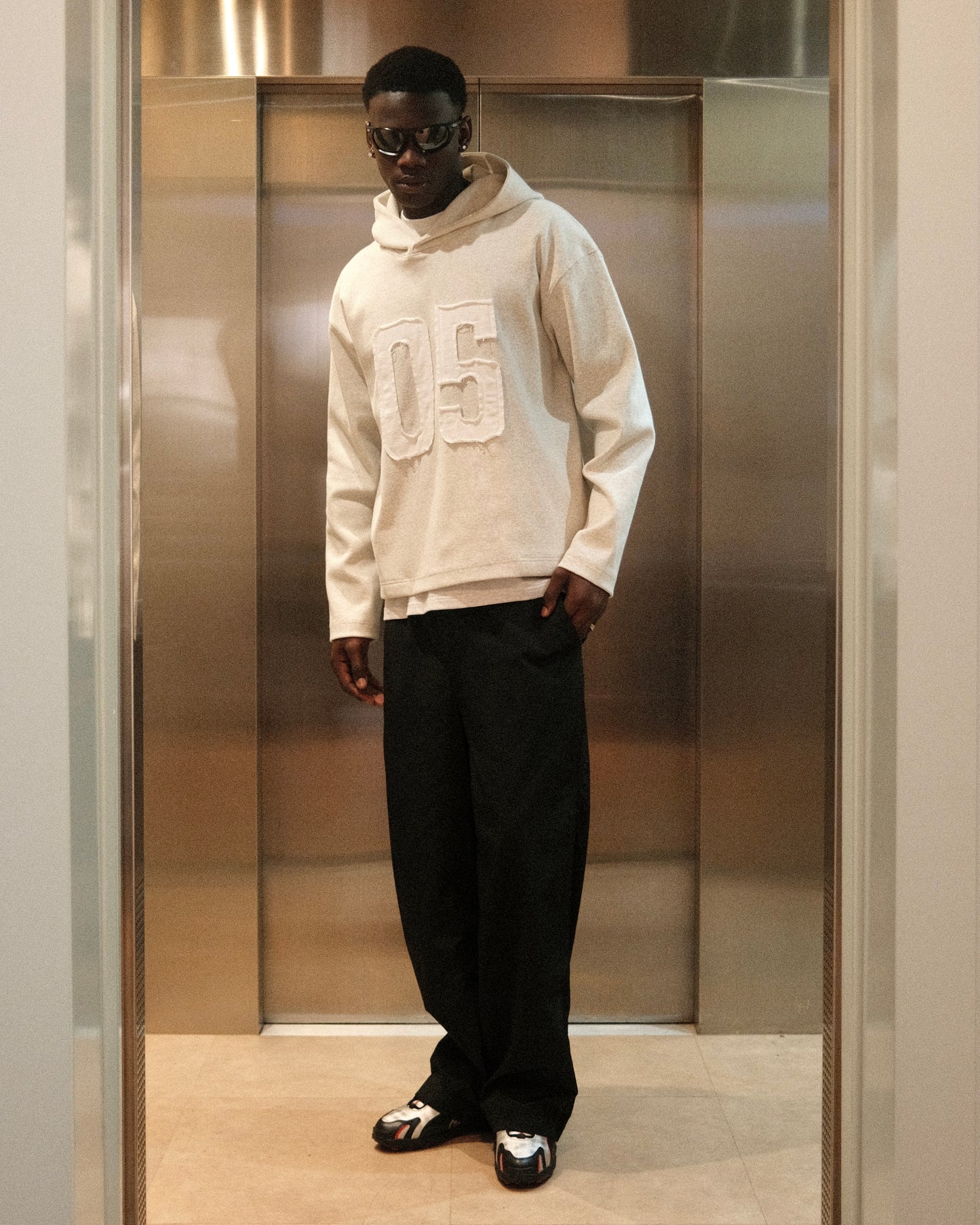 Ribbed Hoodie