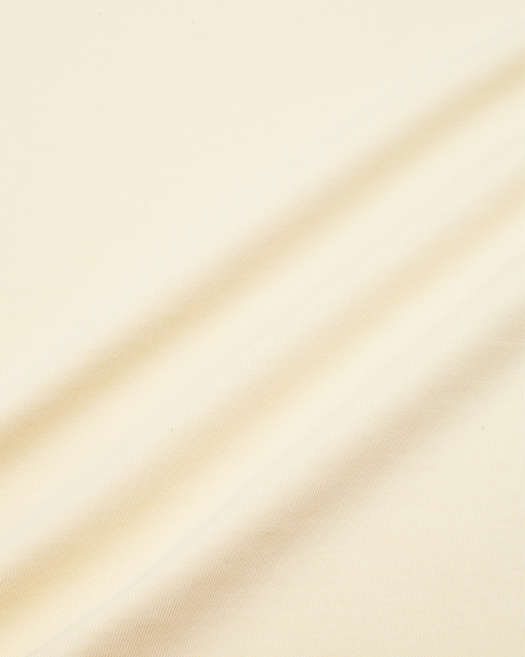 PANELLED CROP TEE - Cream / Charcoal