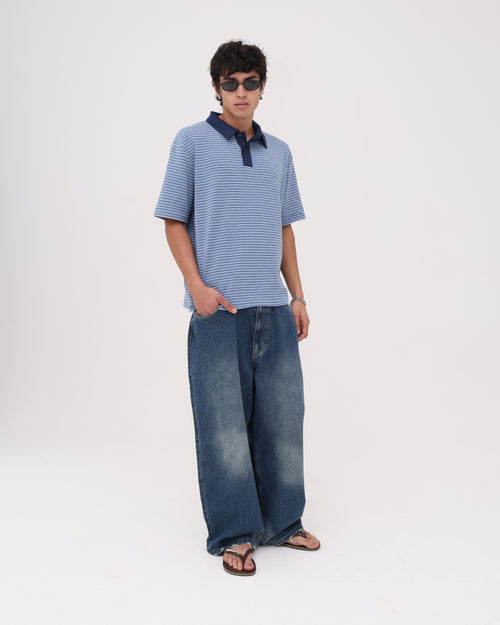 SS Polo - Blue / Blue