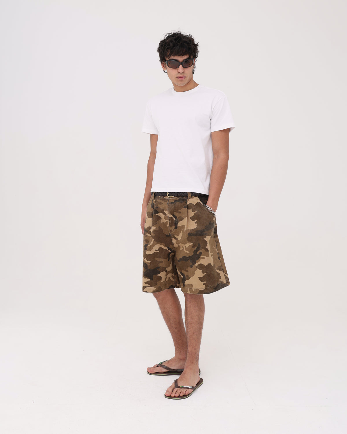 Drill Short - Brown Camo
