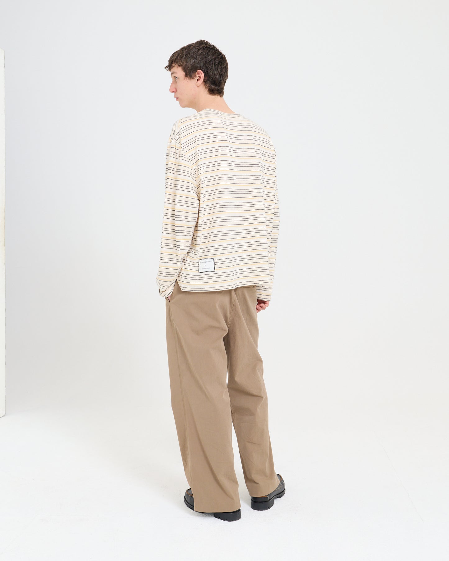 Pleated Dress Pant - Brown