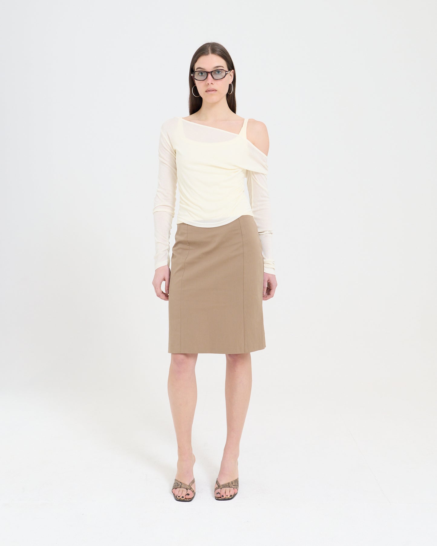 LS LAYERED TANK - CREAM