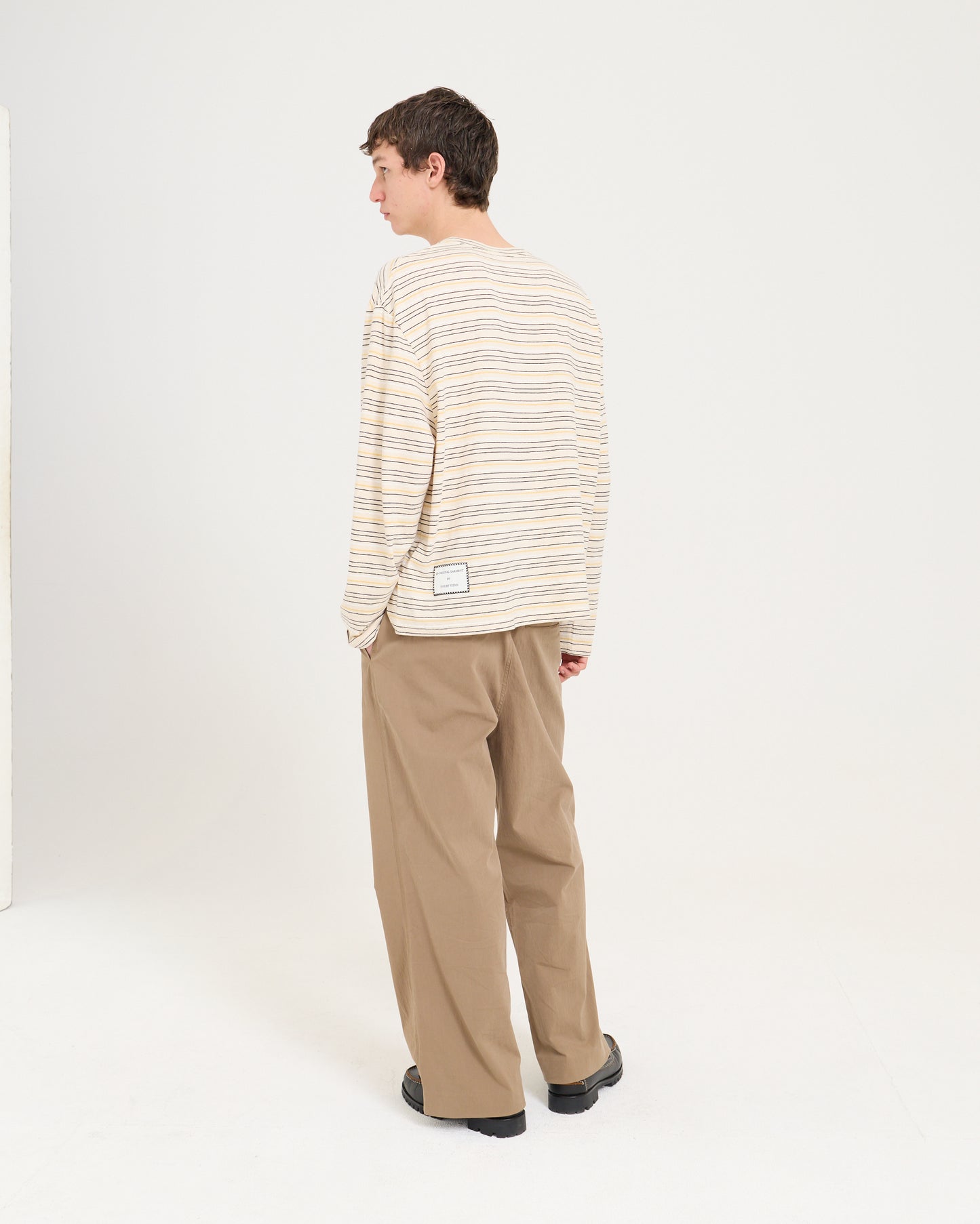 Pleated Dress Pant - Brown