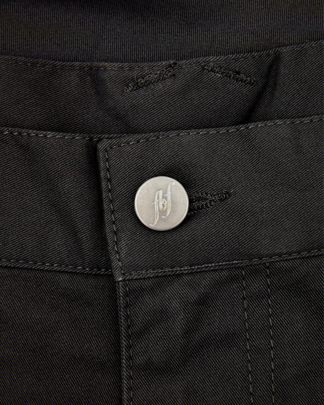 Pleated Short - Washed Charcoal