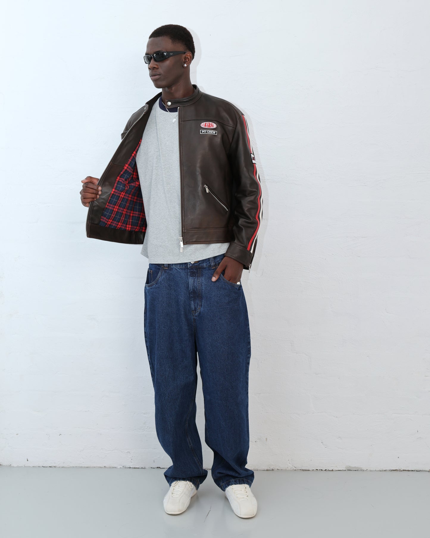 Red Bull Pit Lane / FBF Leather Racing Jacket