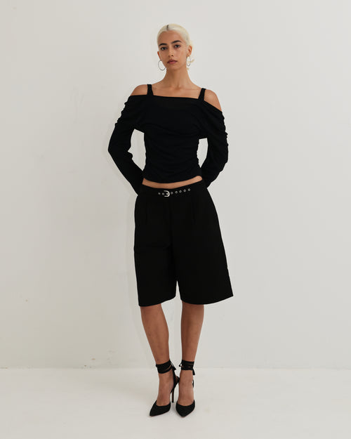 LS LAYERED TANK - BLACK