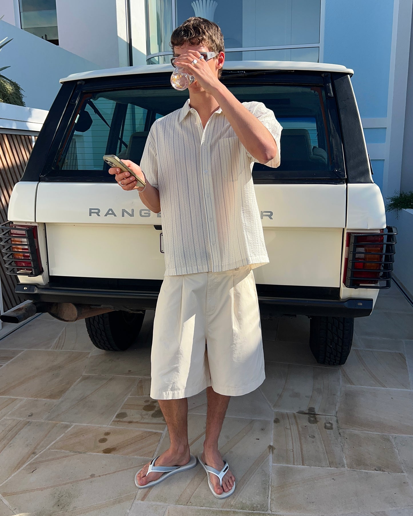 Pleated Summer Short