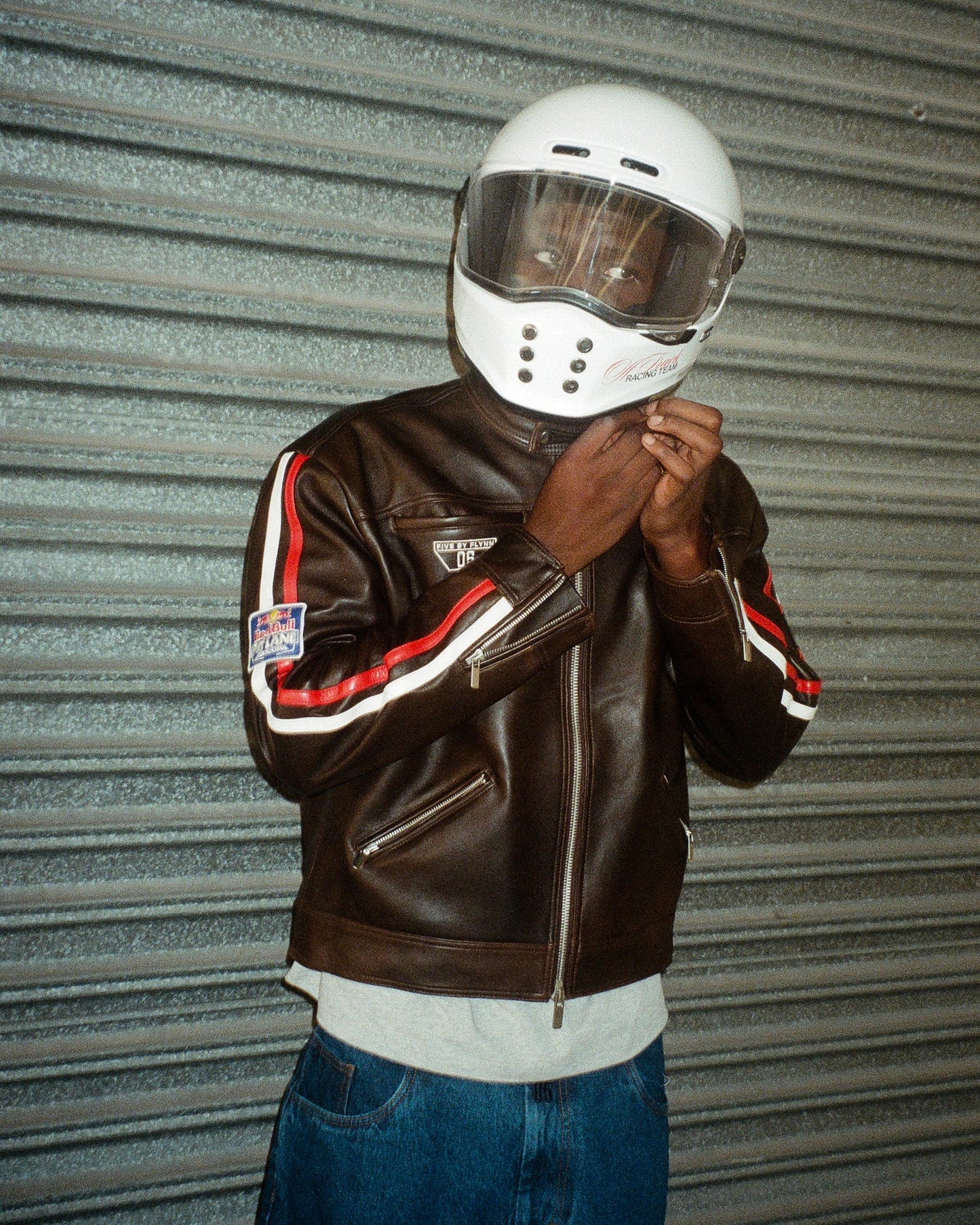 Red Bull Pit Lane / FBF Leather Racing Jacket