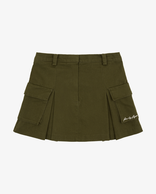 Women's Cargo Skirt - Khaki