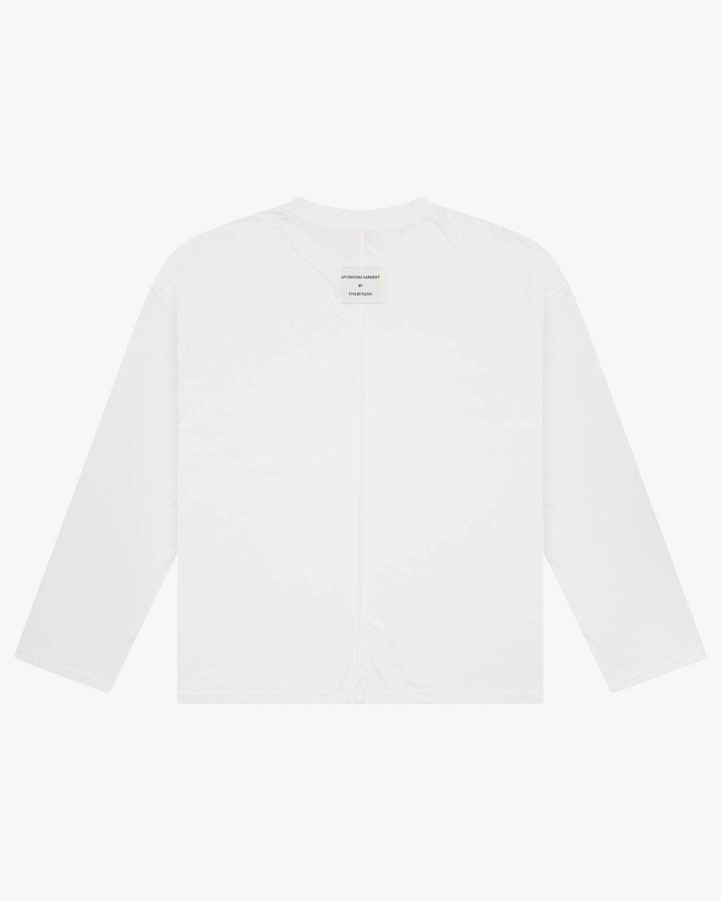 Seamed Boxy Long Sleeve - White