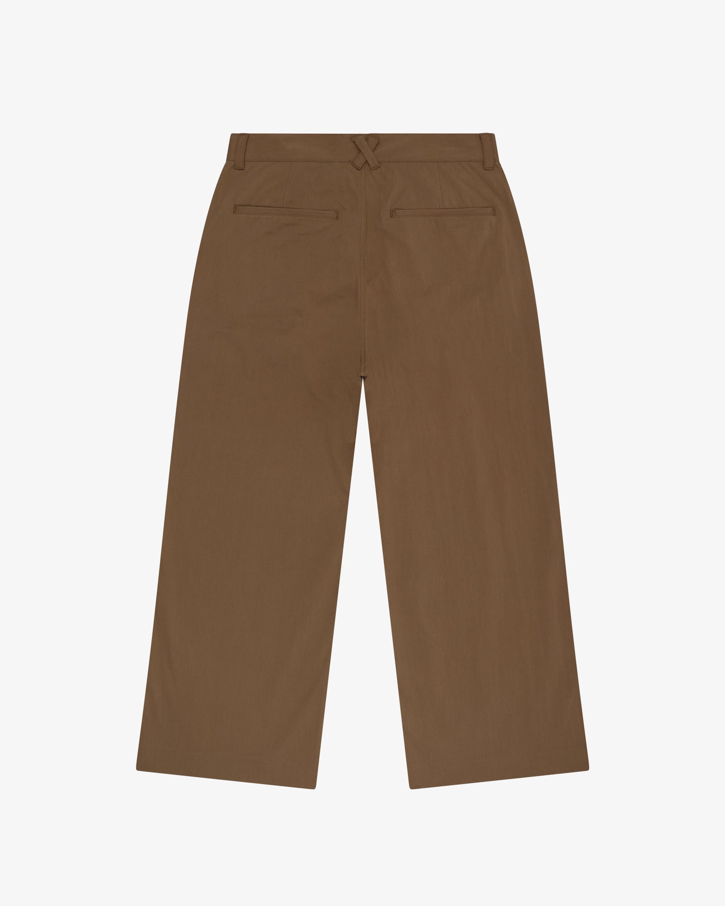 Pleated Dress Pant - Brown