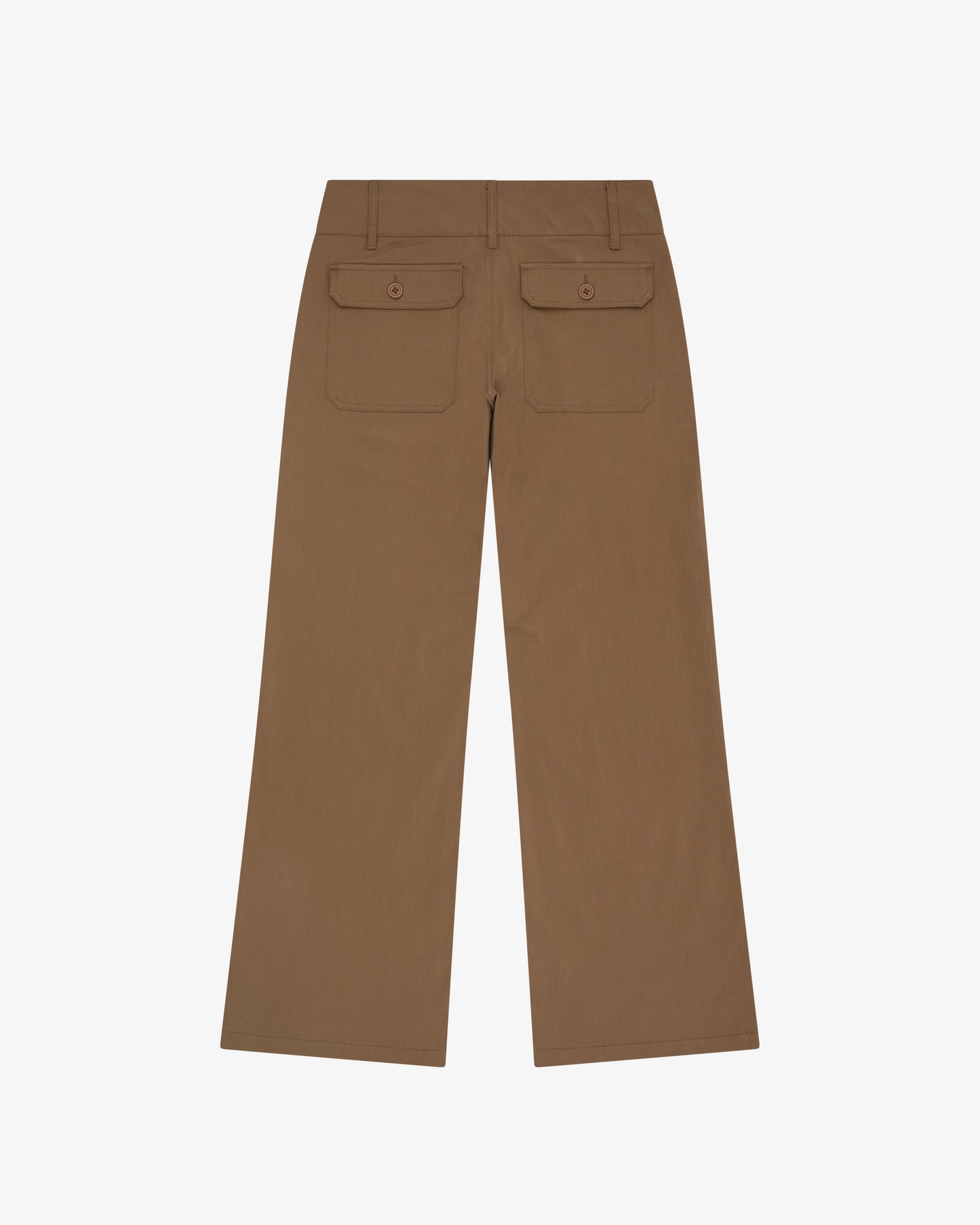 Low Rise Pocket Pant - Brown