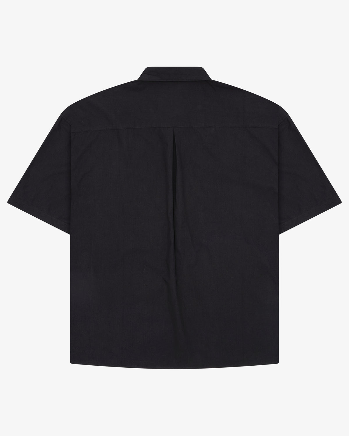 Pin Tucked Pocket Shirt - Black