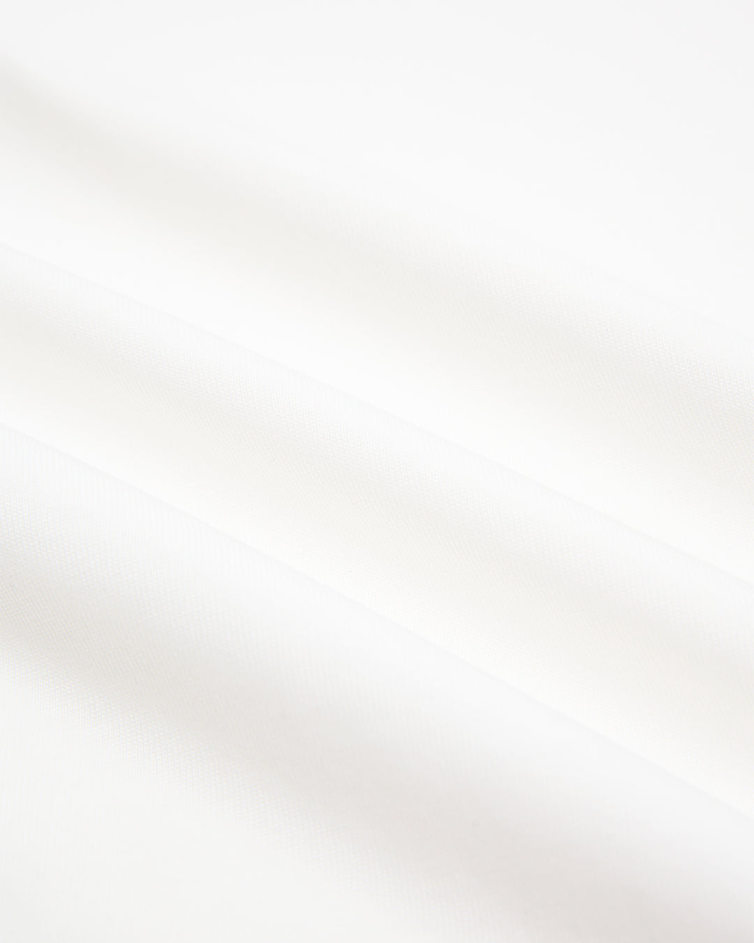 Crop Boxy Tee - Off White/Steel Blue