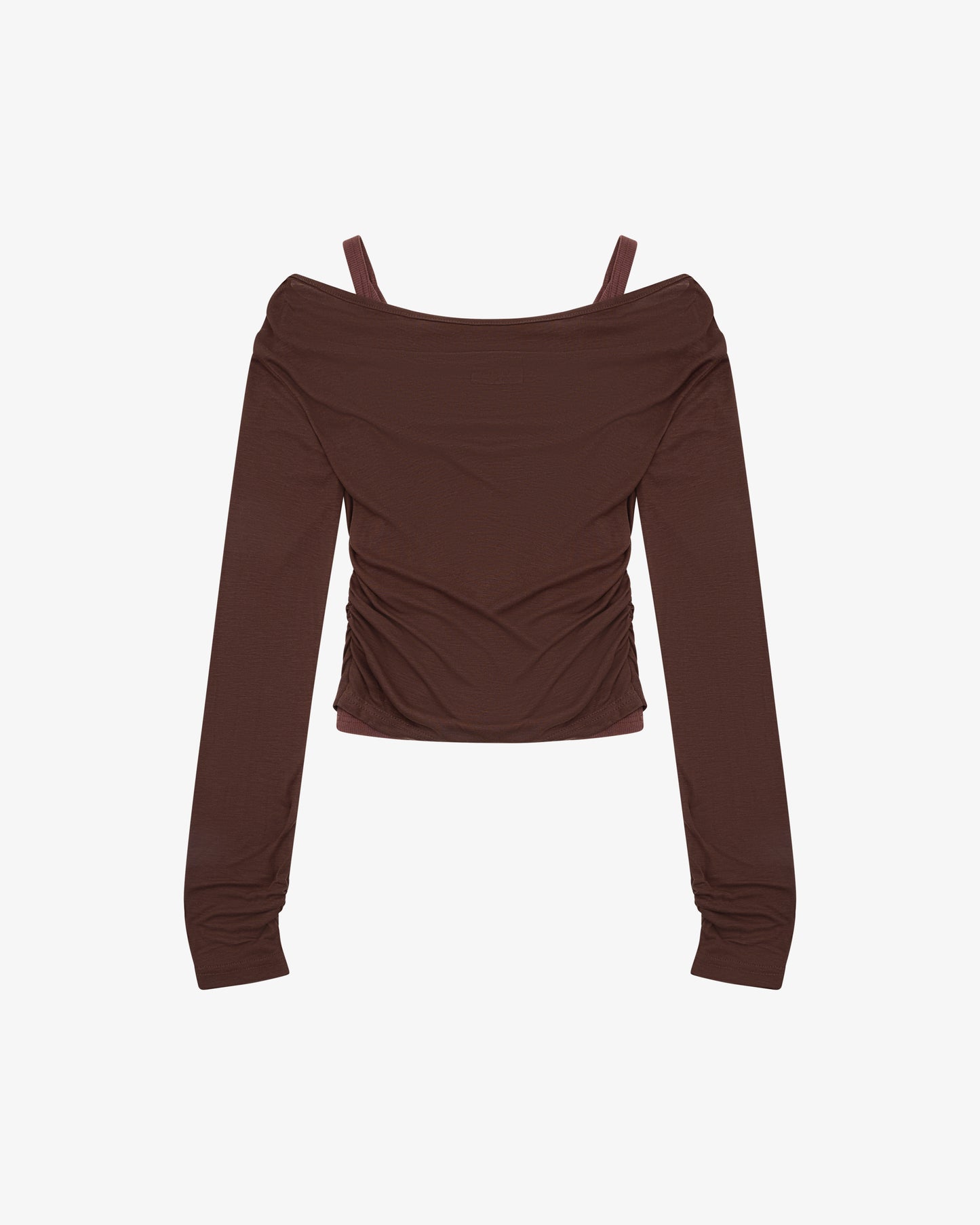 LS LAYERED TANK - CHOCOLATE