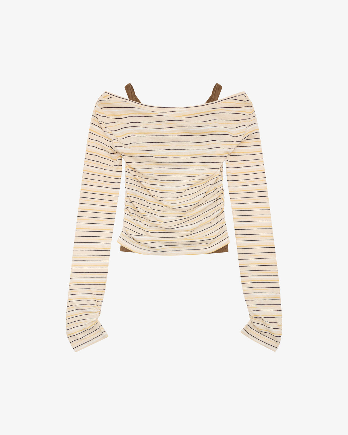 Layered LS Overlay Top - Stripe