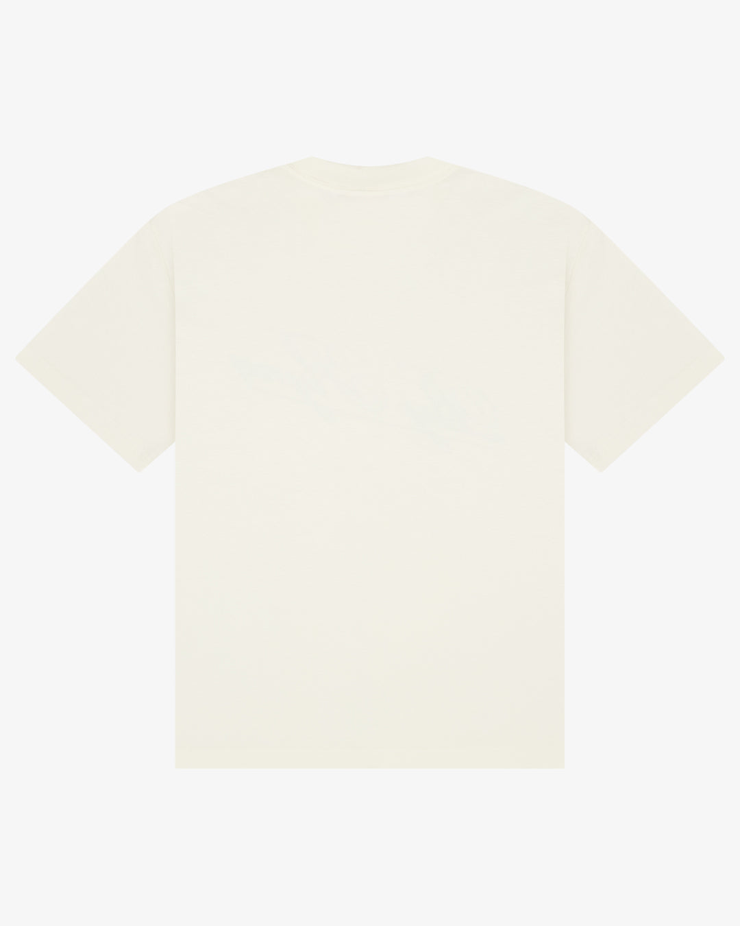 Cotton Tee - Off White / Brown