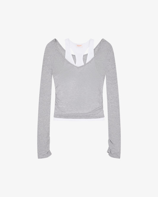 Women's Layered Racer Tank