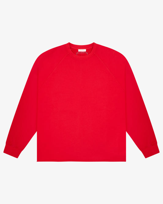 RAGLAN SWEATSHIRT - CHILLI