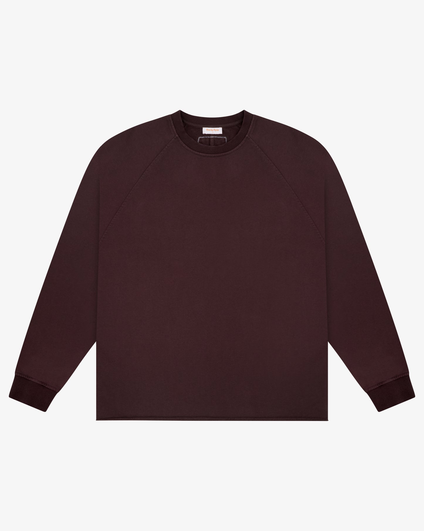 RAGLAN SWEATSHIRT - CHOLOCATE
