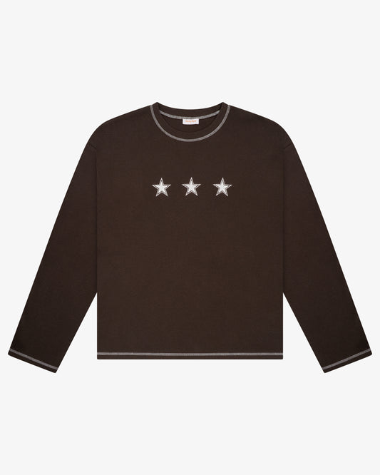 WAFFLE LS - Brown