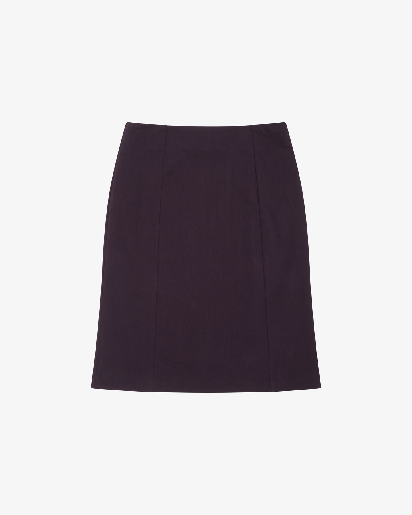 STRETCH COLUMN MIDI SKIRT