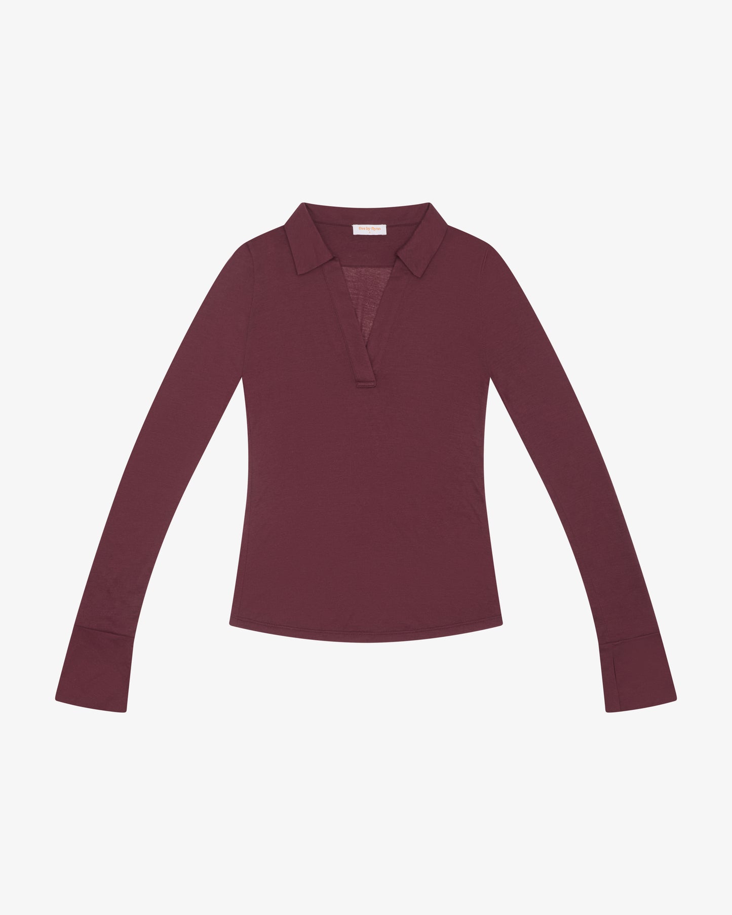 LS POLO - PLUM