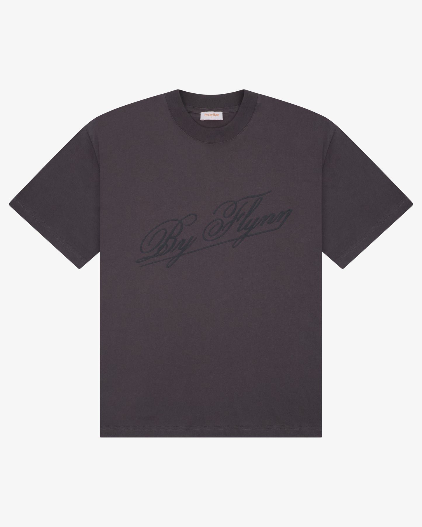 Cotton Tee - Charcoal
