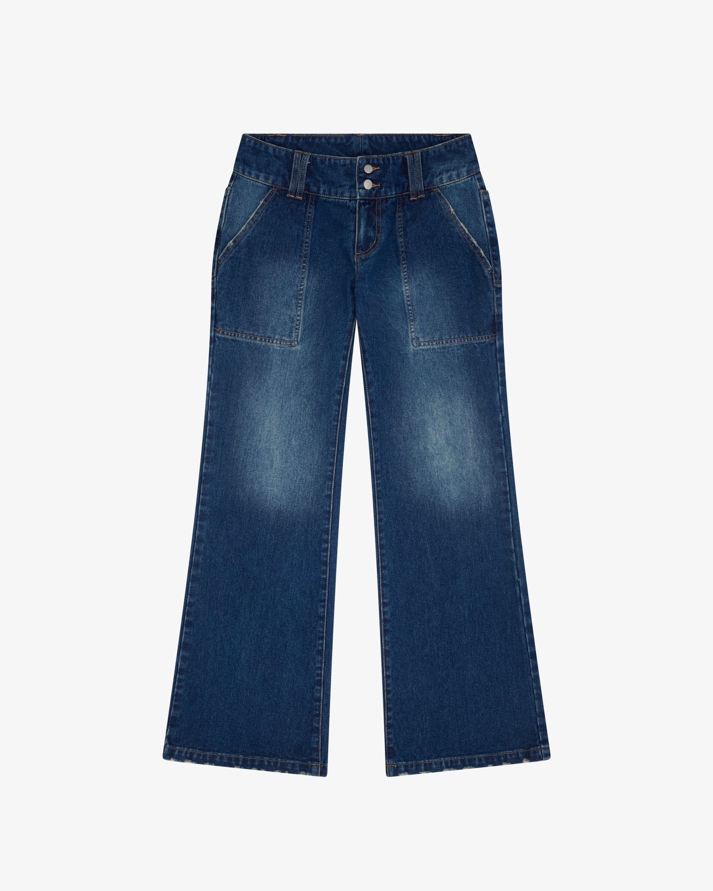 WOMEN'S LOW RISE JEAN - 90'S BLUE
