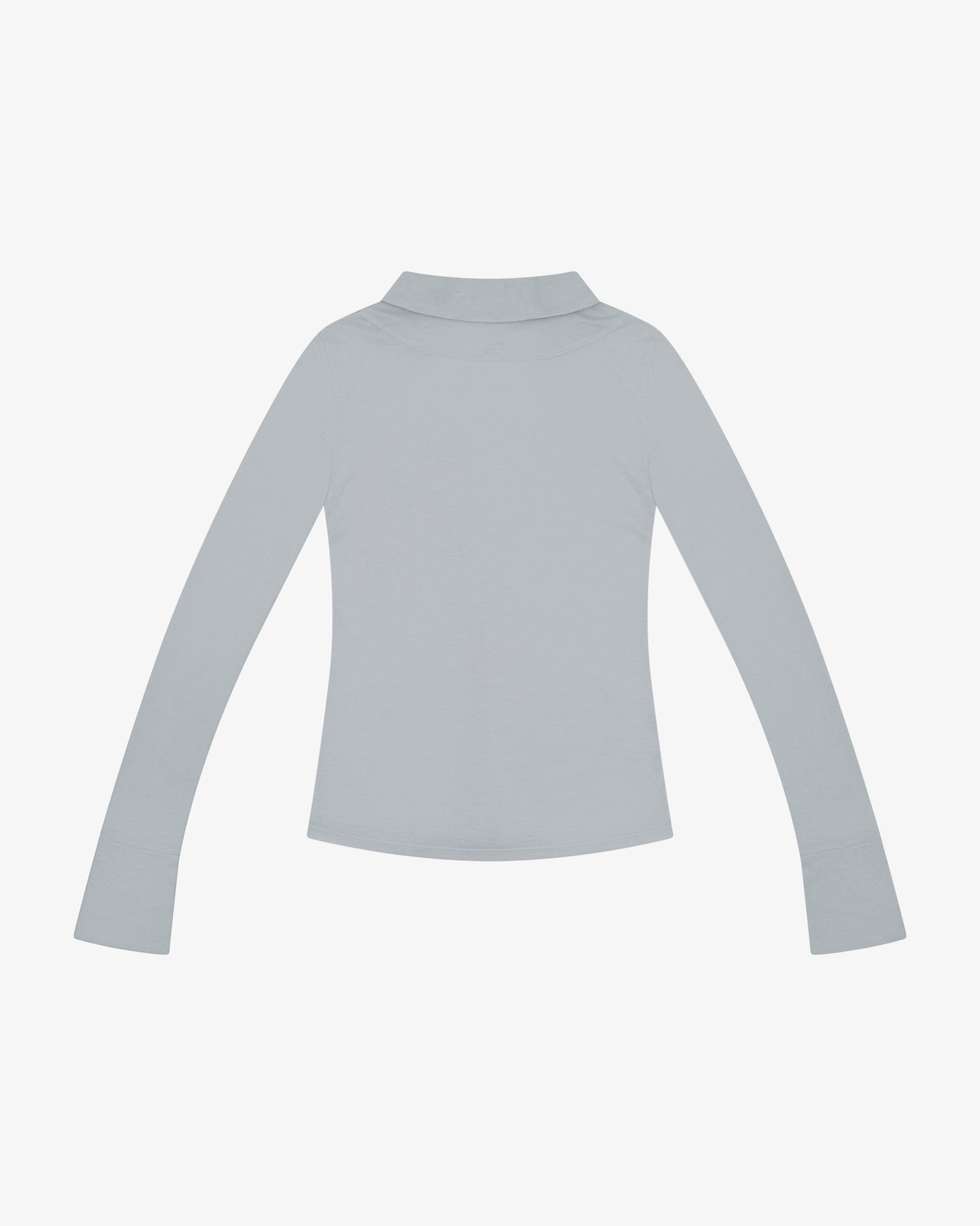 LS POLO - ICE GREY