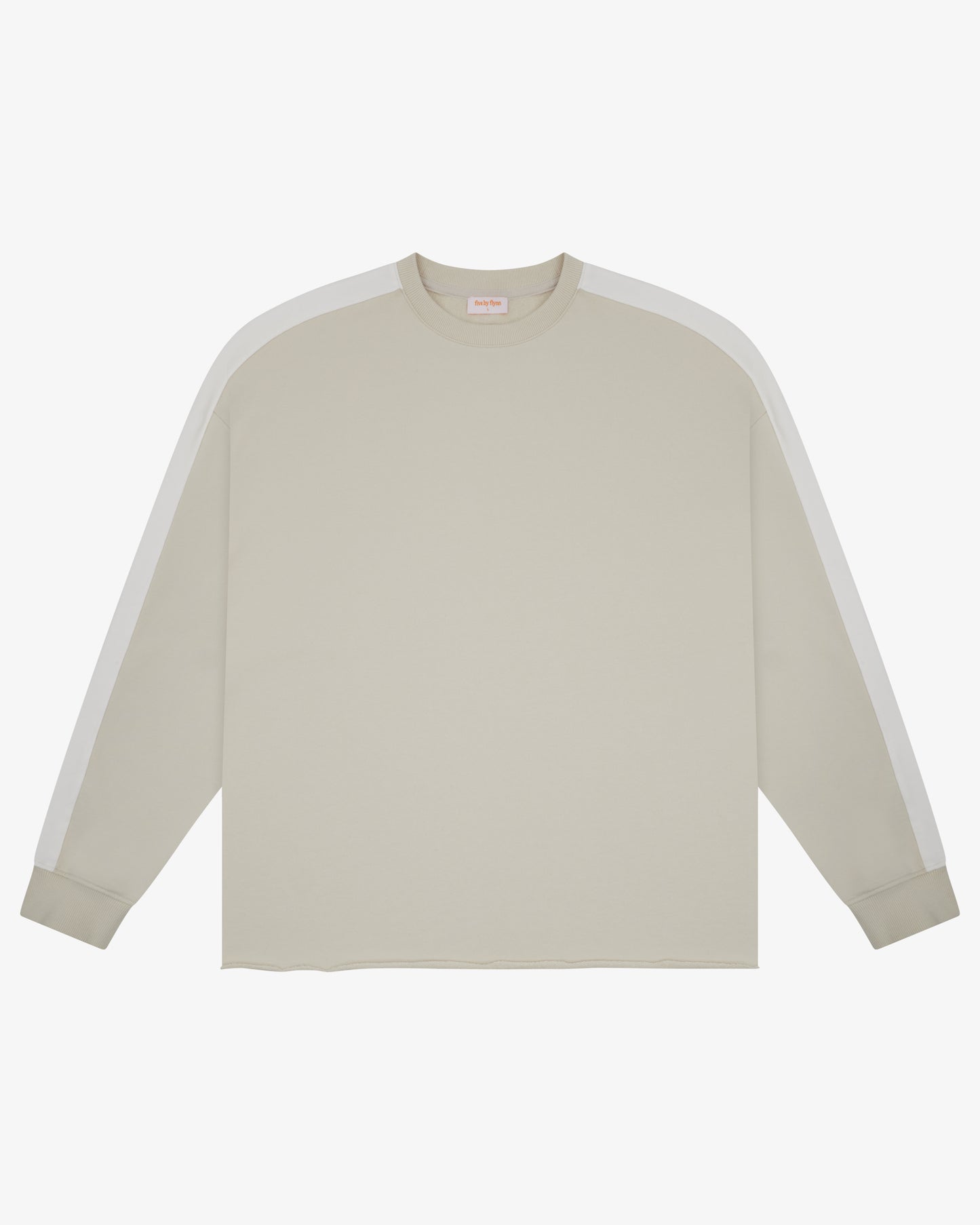 Panelled Sweatshirt - Sand