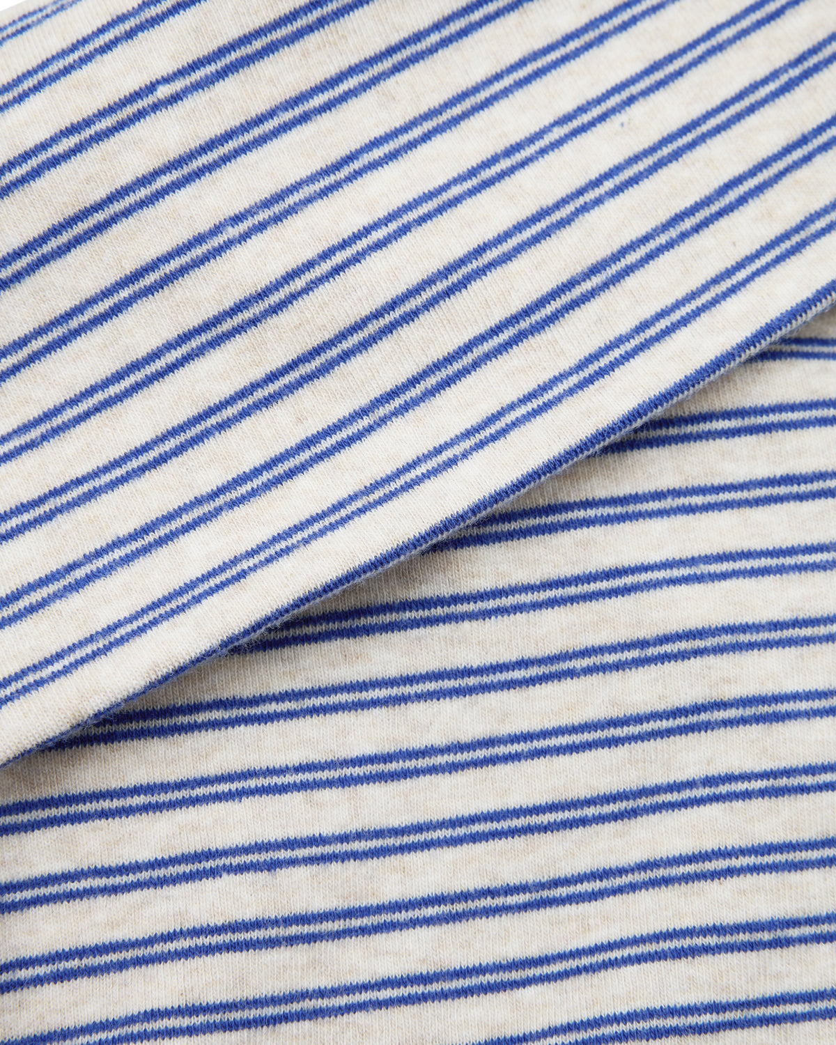 Stripe Mini Short - Oat / Blue