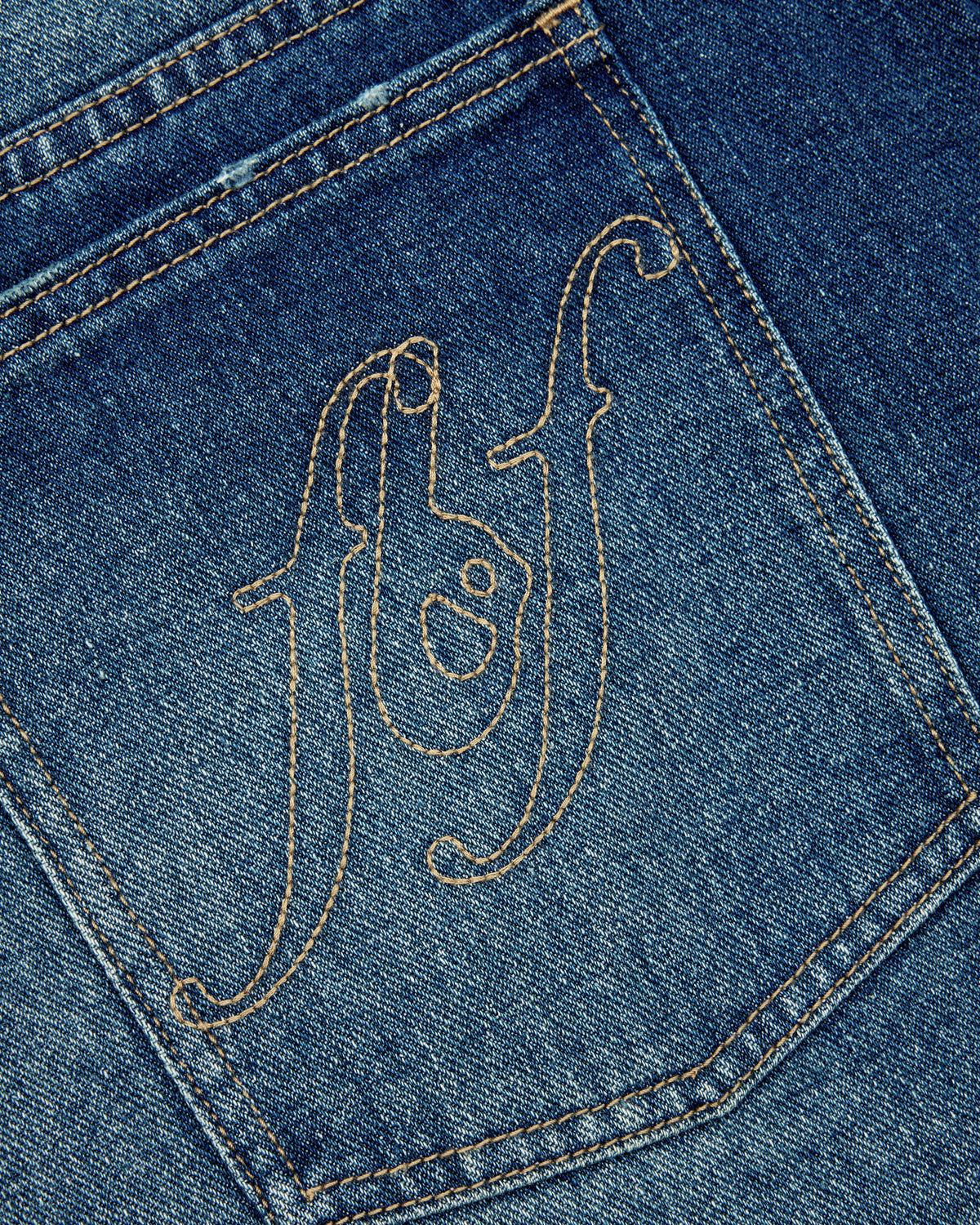 Denim Short - 90s Blue