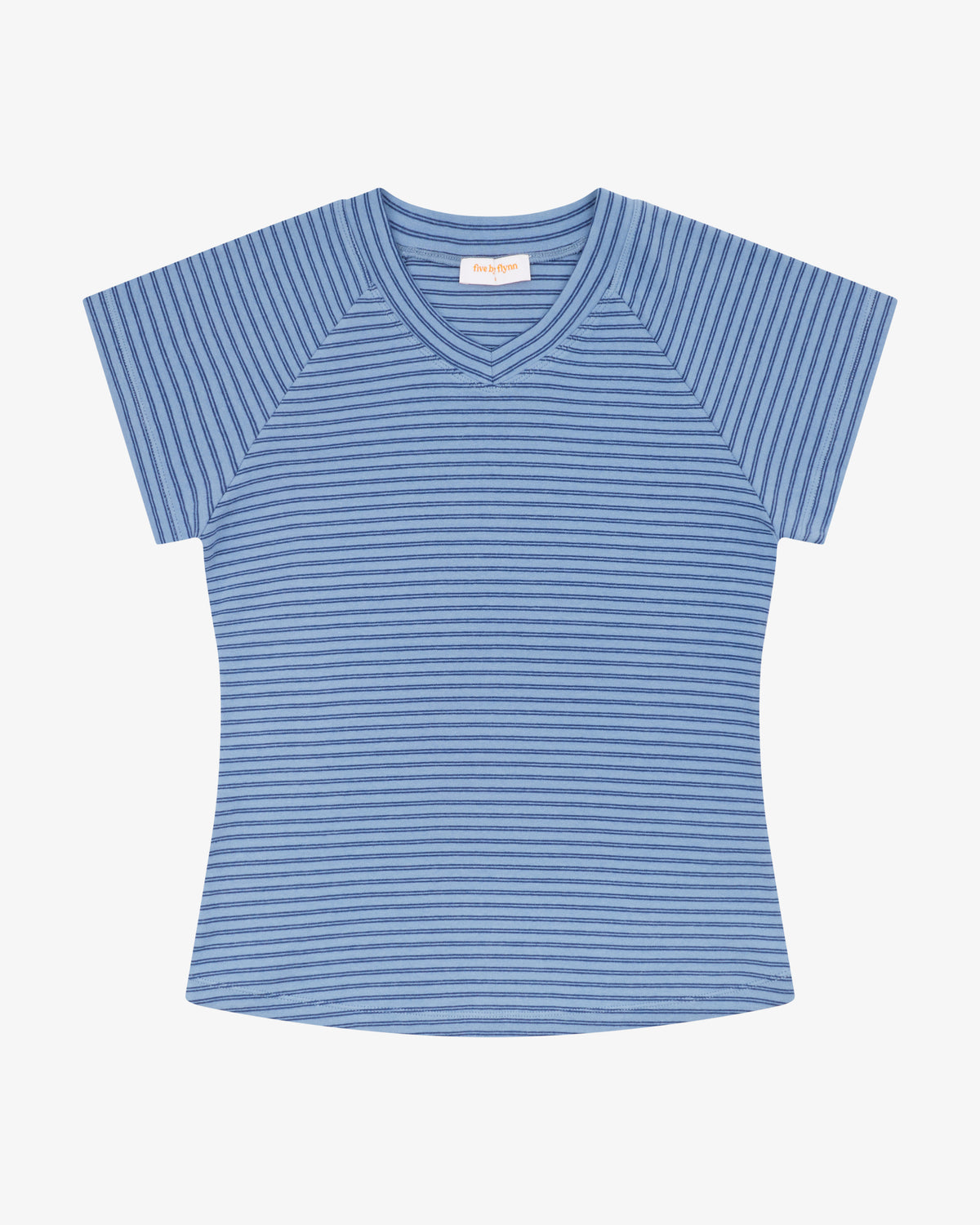 Raglan Baby Tee - Blue / Blue