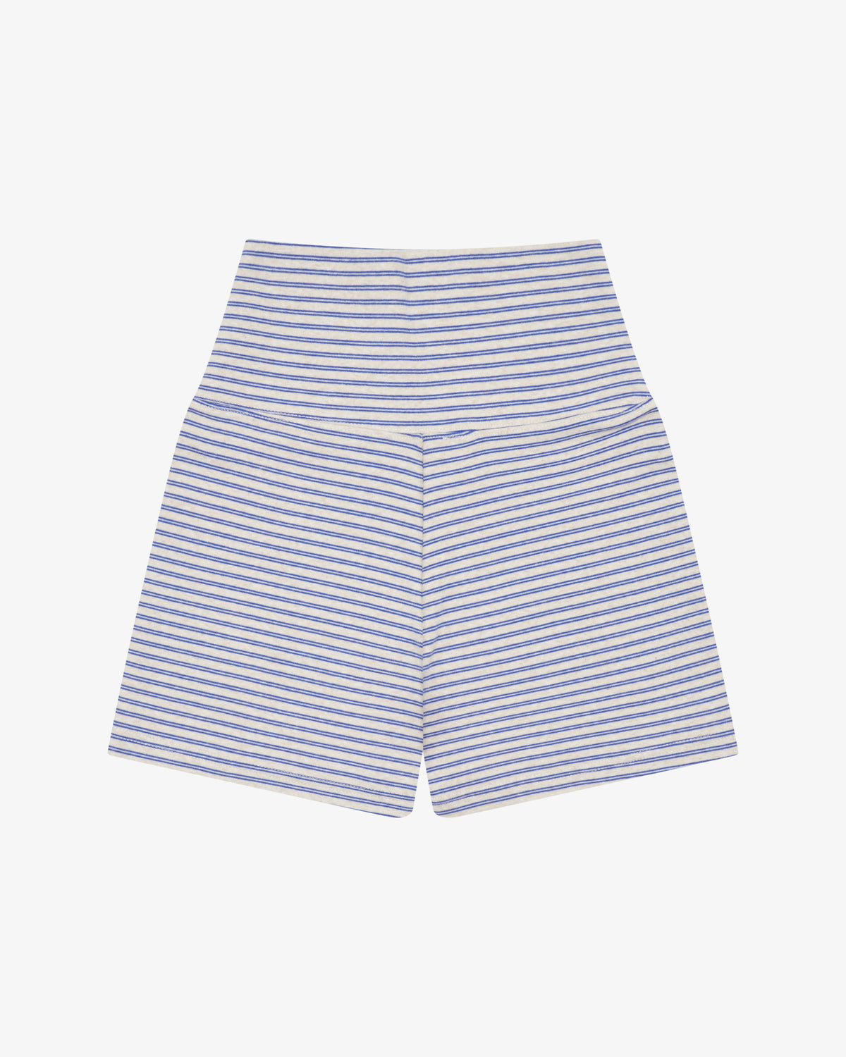 Stripe Mini Short - Oat / Blue