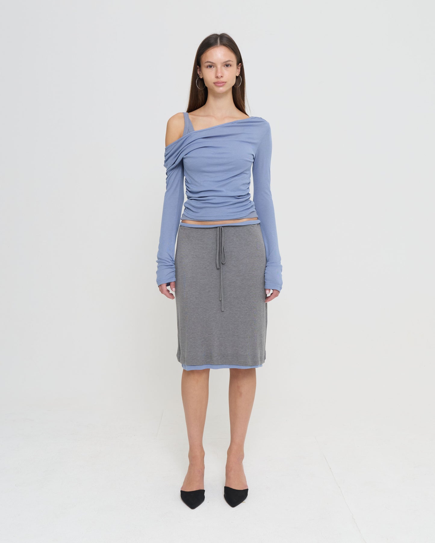 Women's Layered LS Top