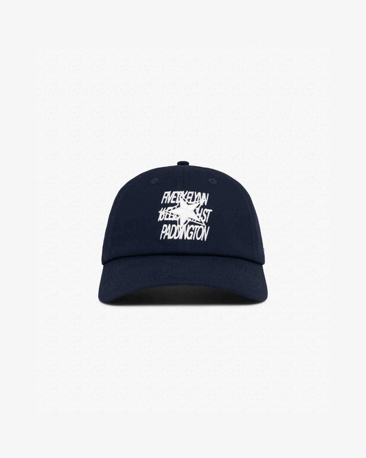 Cotton Dad Cap - Navy