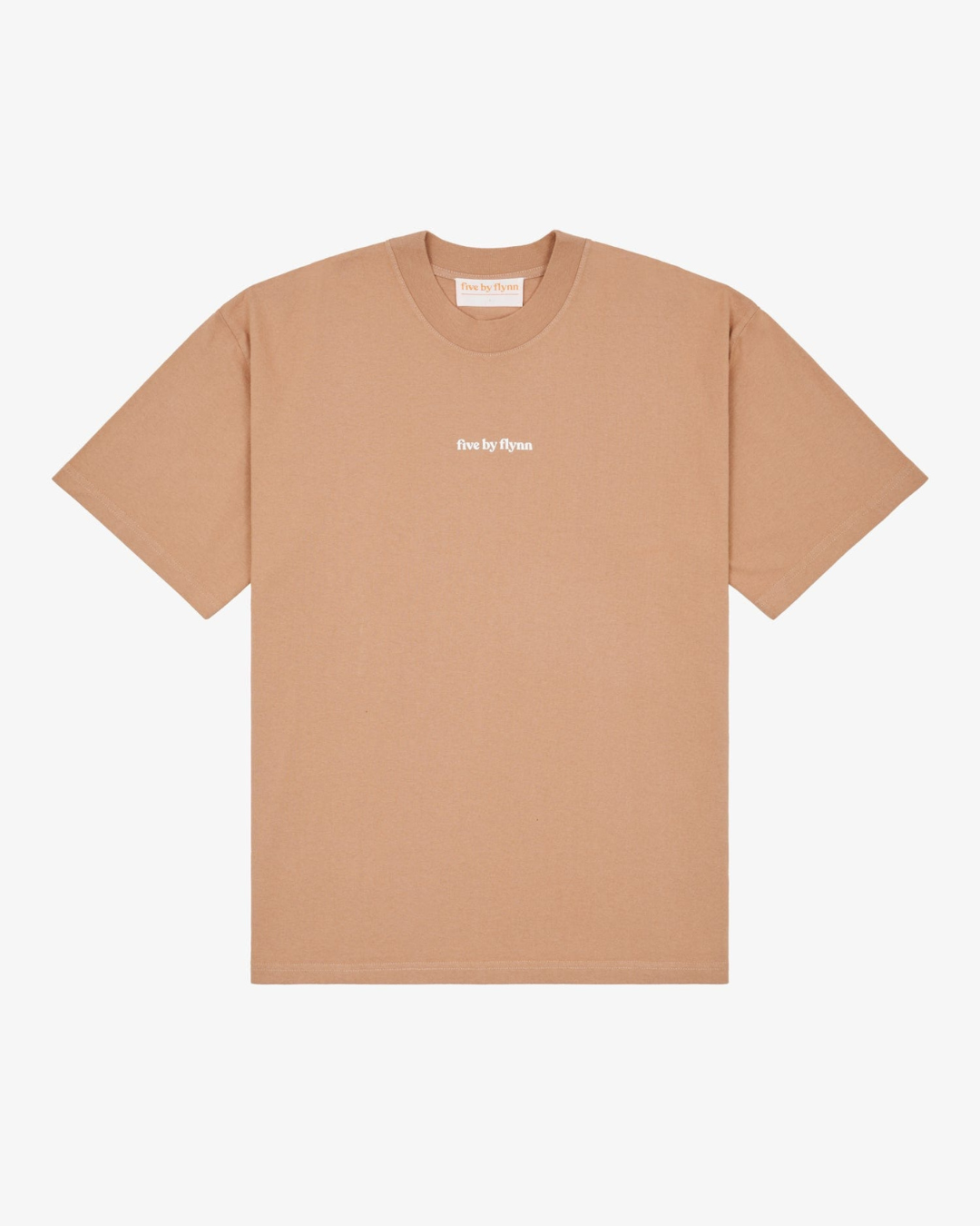 Logo Cotton Tee - Brown