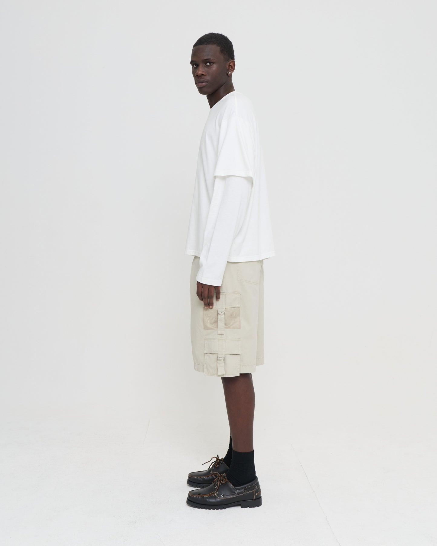 Crop Boxy Layered Tee