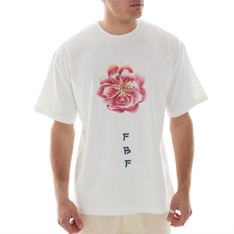 Cotton Tee - Flower Print