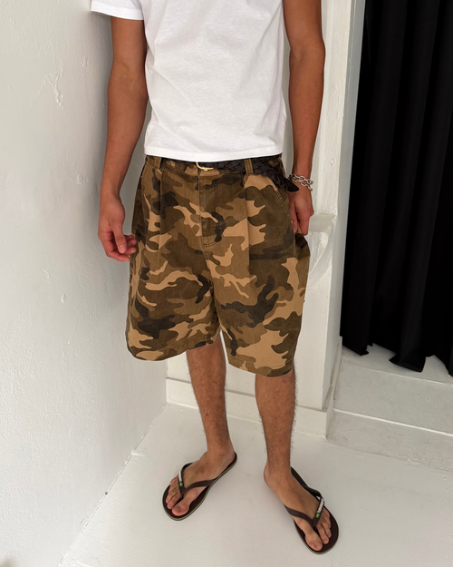 Drill Short - Brown Camo