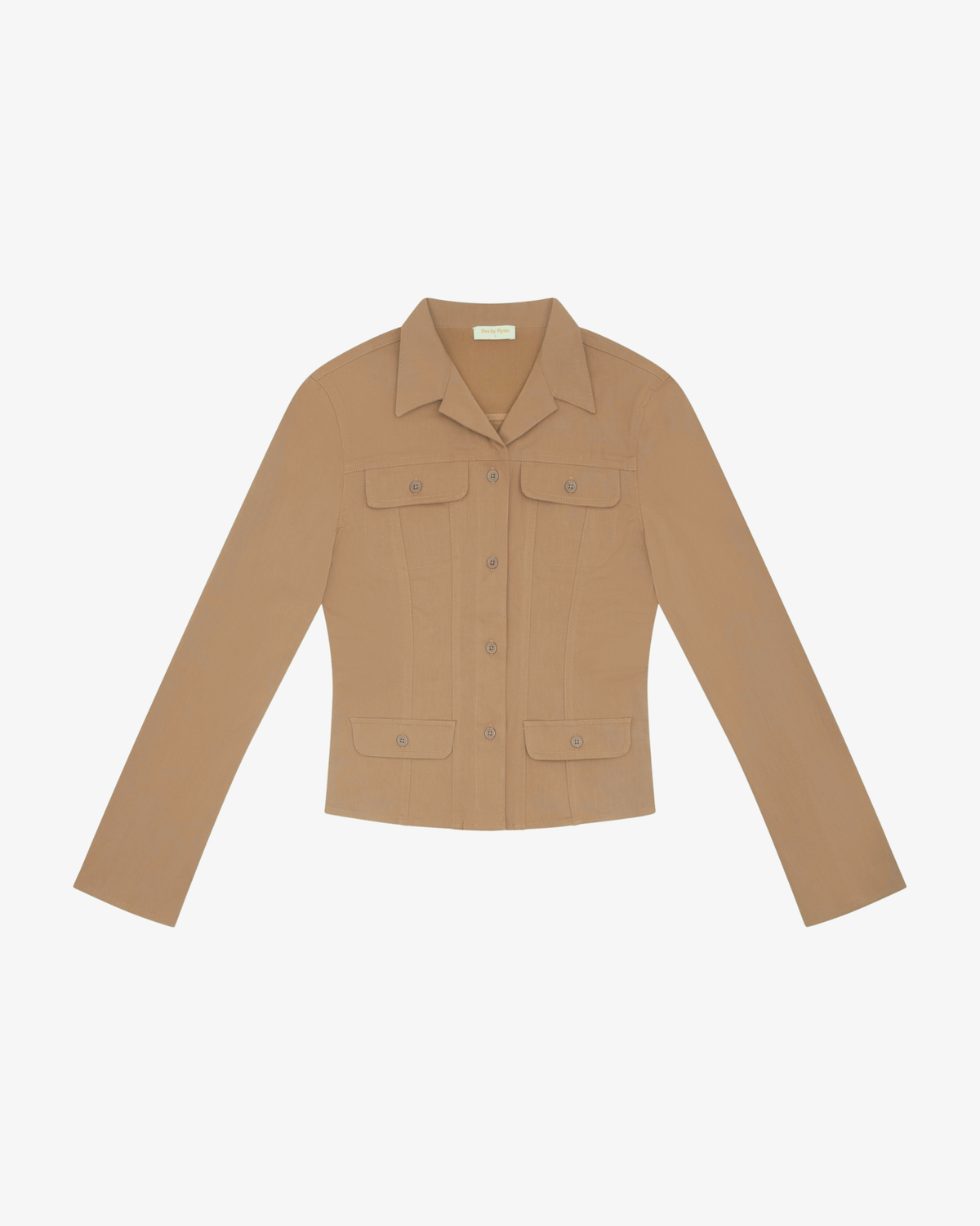 Fitted Jacket - Brown