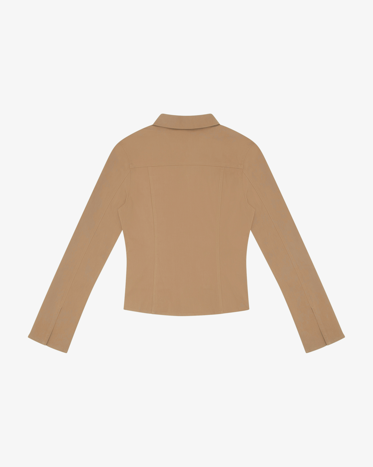 Fitted Jacket - Brown