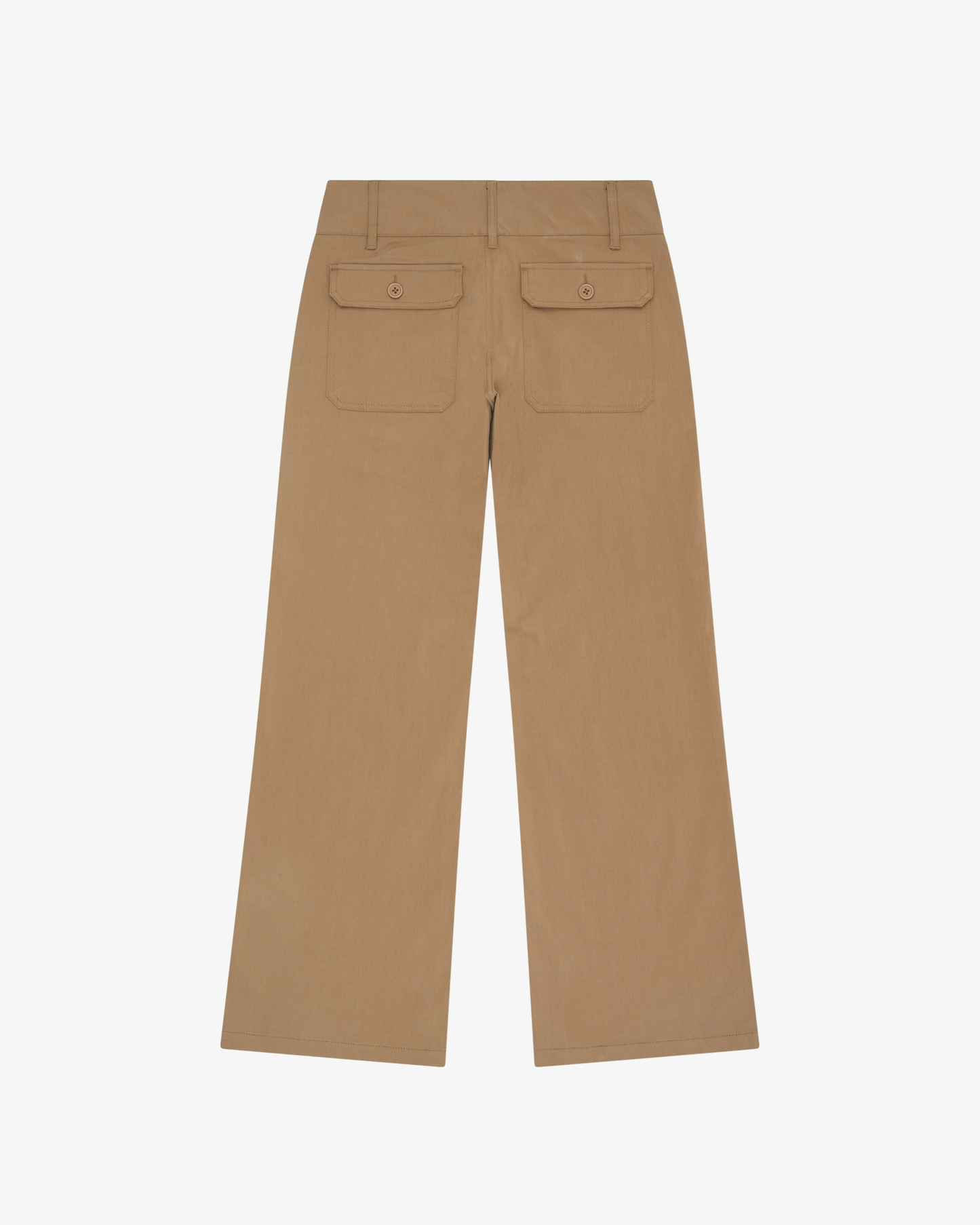 Low Rise Pocket Pant - Brown