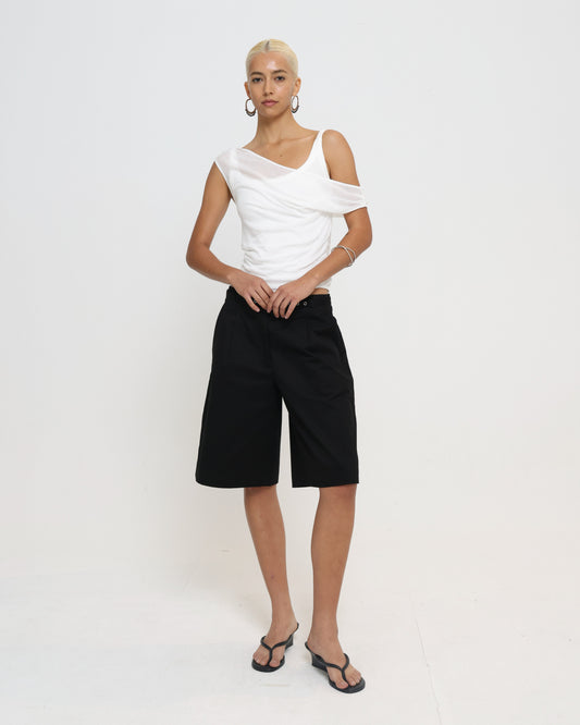 LAYERED TANK - WHITE